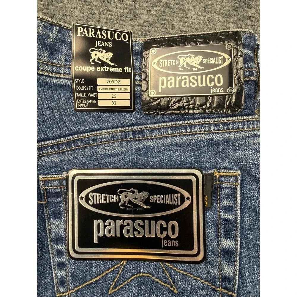 Parasuco Extreme Fit High Rise Skinny Jeans Blue Size 25 NWT IM501407